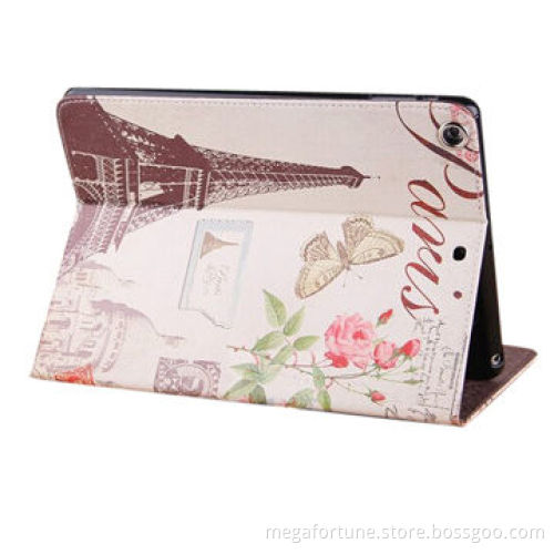 Digital Printed PU Leather Case for iPad 5, Good-quality-/price